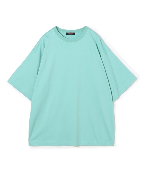 CABaN tシャツ コットン ドロップショルダークルーネックプル