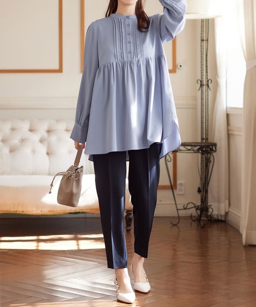 alotta（アロッタ） チュニック ピンタックブラウスチュニック