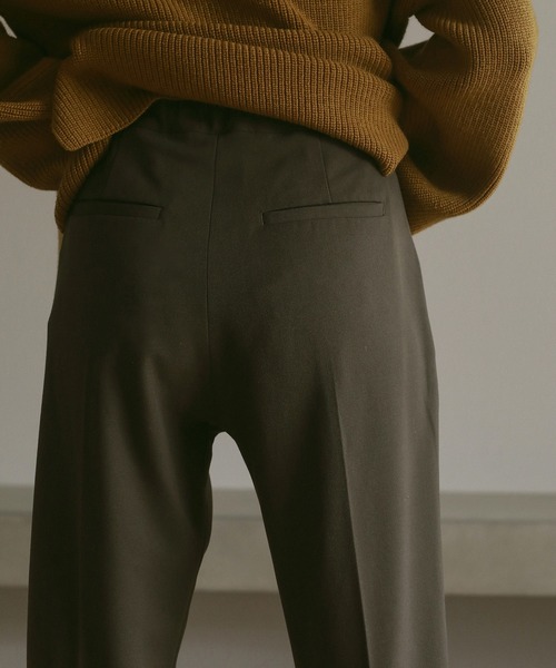 MANOF（マノフ） パンツ POCKET STITCH CENTER PRESS PANTS レディース 
