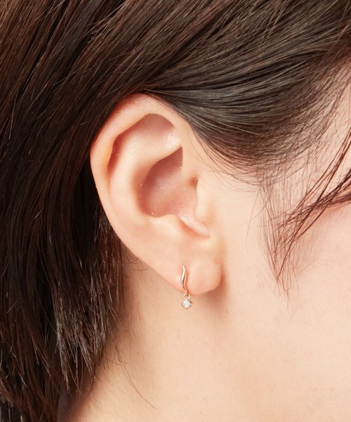 va vendome aoyama ピアス K18ピンクゴールド ダイヤモンド ピアス 