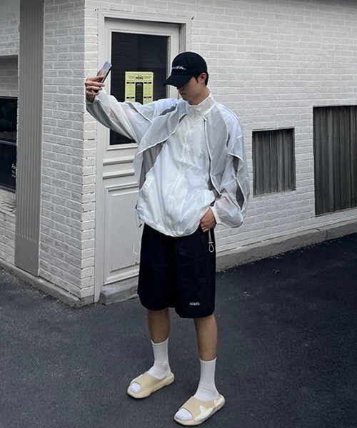 ROOP TOKYO ナイロンジャケット DEFORMATION DESIGN JACKET/変形