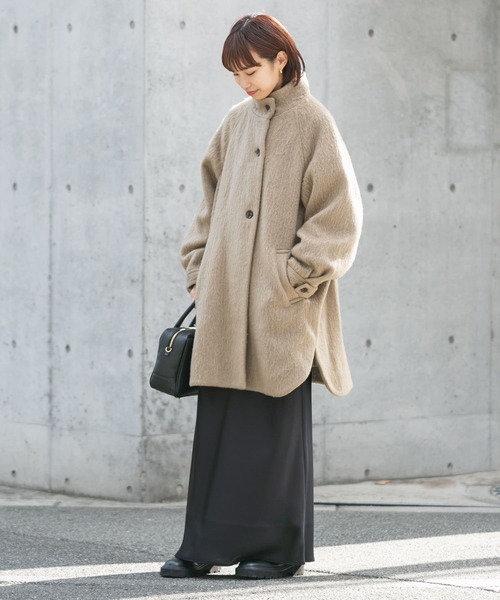 バルカラーシャギーコート URBAN RESEARCH コート アウター バルカラーシャギーコート
