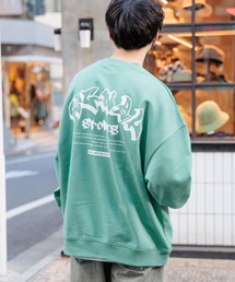 トレーナー スウェット 「SIGNAL SPORTS」タギンググラフィック/ヘビーウェイトルーズスウェット メンズ｜ZOZOTOWN Yahoo!店