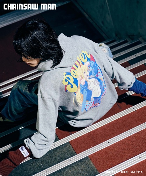 glamlips ボンディングフルジップフーディー　パーカー ボンディングダブルジップフーディー / Logo Embroidery Bonding