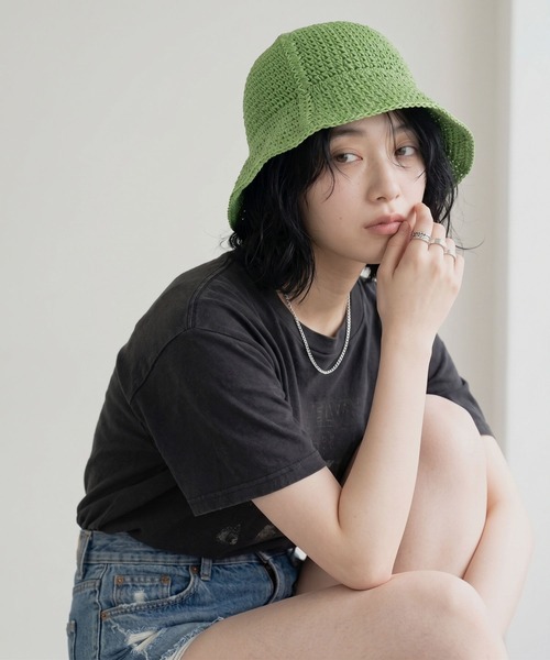 Sense of Grace（センスオブグレース） 帽子 ハット ペーパークロシェ