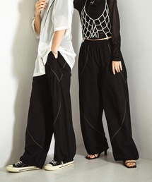 パンツ 「ユニセックス」「セットアップ対応」 ブロックドトラックワイドパンツ メンズ レディース｜ZOZOTOWN Yahoo!店