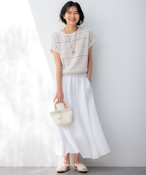 スカート 「洗える」LIBECOリネン フレアスカート : ZOZOTOWN Yahoo!店