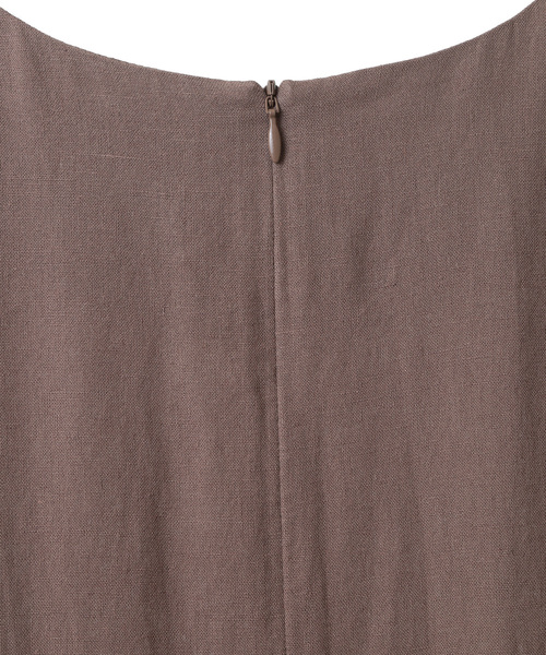 シャツワンピース リネンロングワンピース | Tiara | 05