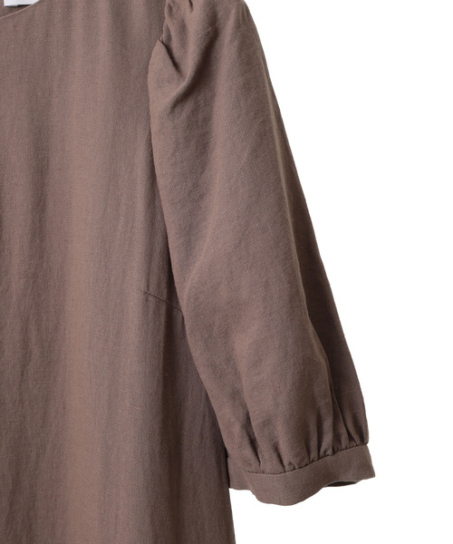 シャツワンピース リネンロングワンピース | Tiara | 06