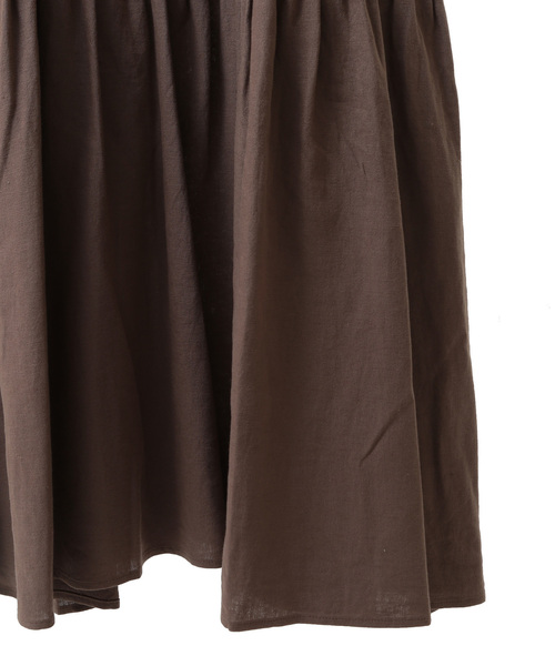 シャツワンピース リネンロングワンピース | Tiara | 07