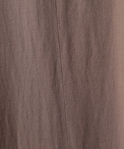 シャツワンピース リネンロングワンピース | Tiara | 08