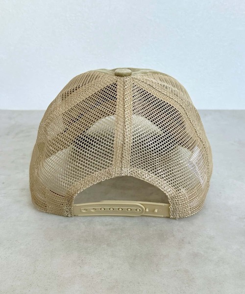 BAYBLO キャップ 帽子 (KS)ウォッシュ×ダメージメッシュキャップ