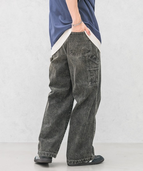 RAGEBLUE ジーンズ wide painter buggy denim pants