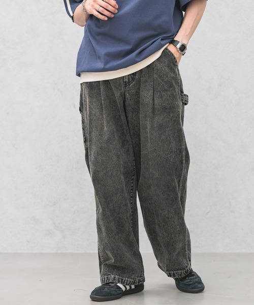 90s O'neill バギー ペインターパンツ cityboy 古着 カーキ RAGEBLUE ジーンズ wide painter buggy denim pants