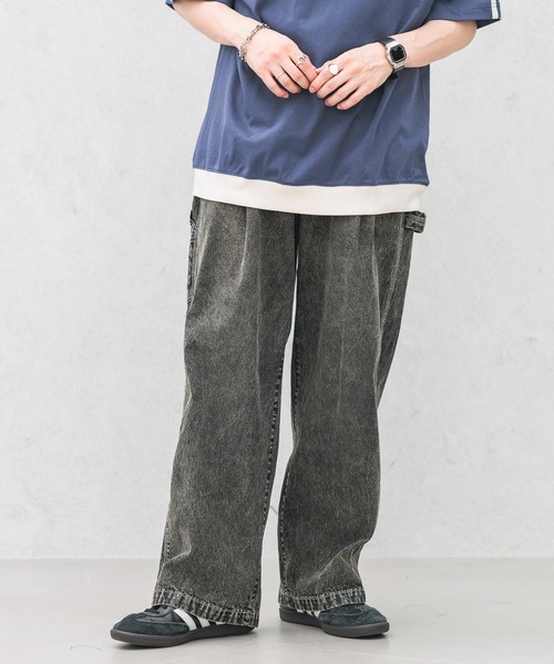 ペインターbaggy デニムパンツ ペインターbaggy denimパンツ SRN05