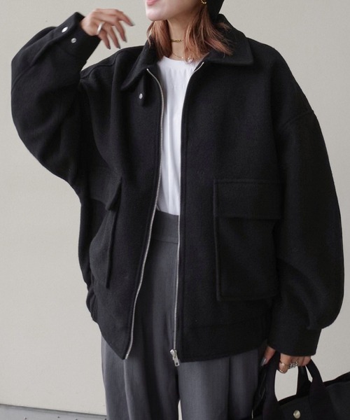 HEILIS（ヘイリス） ブルゾン アウター 「hideka select」シャギー