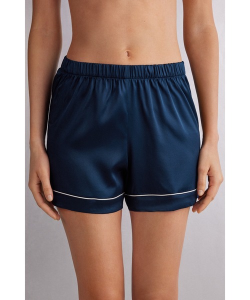 Intimissimi パジャマ ルームウェア シルク＆レース ショート