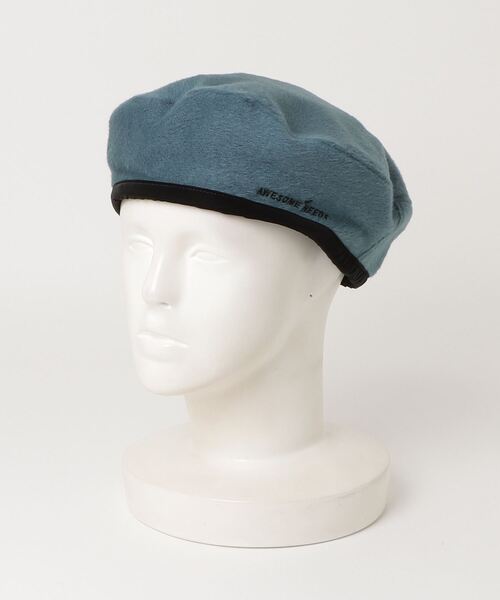 AWESOME NEEDS 帽子 ベレー帽 BOWL BERET WOOL レディース
