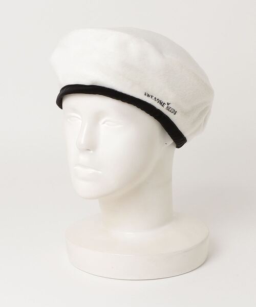 ベレー帽 [AWESOME NEEDS]BOWL BERET_RIBBON_CLOUD AWESOME NEEDS 帽子 ベレー帽 BOWL BERET WOOL レディース
