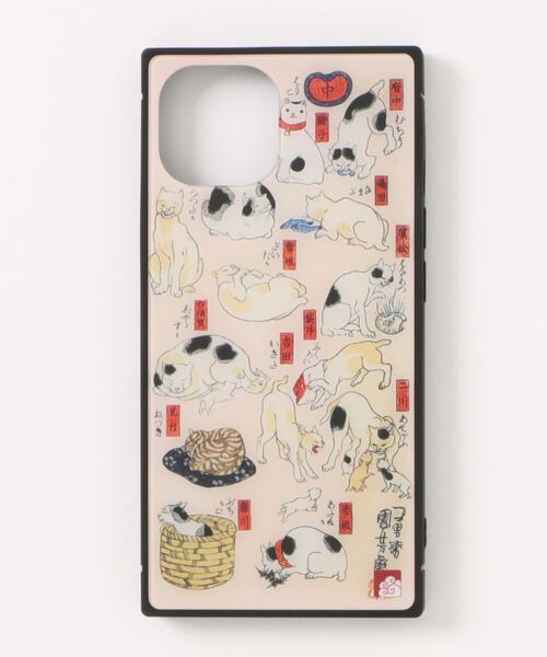 カヤ スマホケース 「カヤ」iPhone15/14/13 スクエアスマホケース 和