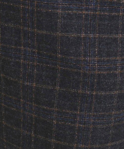 adabat パンツ グレンチェックデザイン ロングパンツ レディース