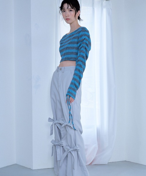 tシャツ 「Nora Lily」「elle」Ruffle Edge Swan Drape Top レディース セール】【Nora Lily】「elle」Ruffle Edge Swan Drape Top（T