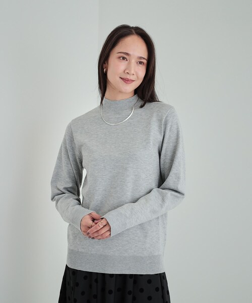SHOO・LA・RUE ニット セーター 「高レビュー/洗える」ちくちく