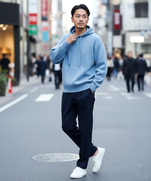 JIGGYS SHOP（ジギーズショップ） パーカー ふわもちニットプル