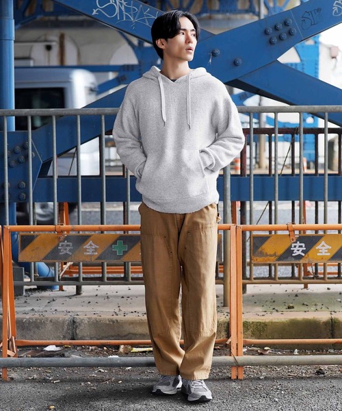 JIGGYS SHOP（ジギーズショップ） パーカー ふわもちニットプル