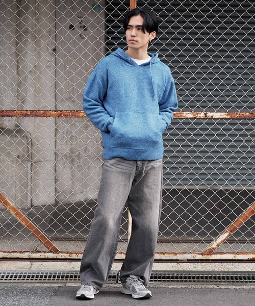 JIGGYS SHOP（ジギーズショップ） パーカー ふわもちニットプル