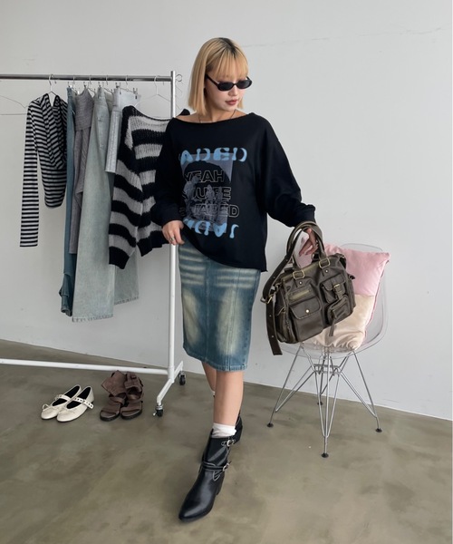 SHAGGIE 2way ヴィンテージアウトポケットボストンバッグ グレー 美品 SHAGGIE ボストンバッグ 2WAYヴィンテージアウトポケット