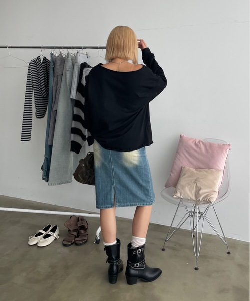 SHAGGIE 2way ヴィンテージアウトポケットボストンバッグ グレー 美品 SHAGGIE ボストンバッグ 2WAYヴィンテージアウトポケット
