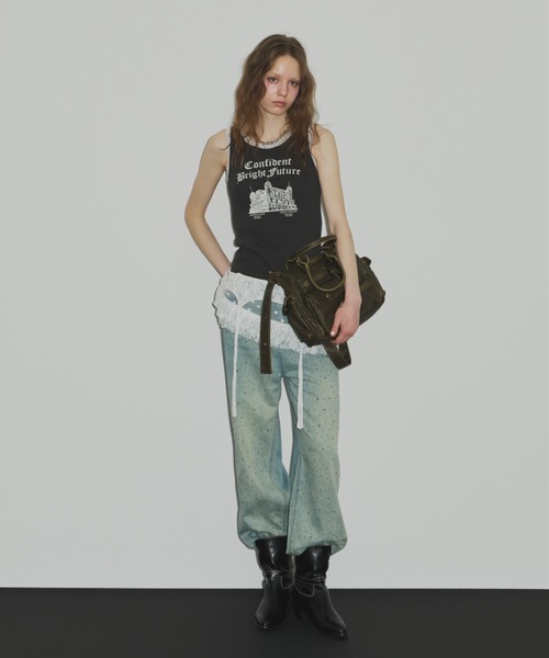 SHAGGIE 2way ヴィンテージアウトポケットボストンバッグ グレー 美品 SHAGGIE ボストンバッグ 2WAYヴィンテージアウトポケット