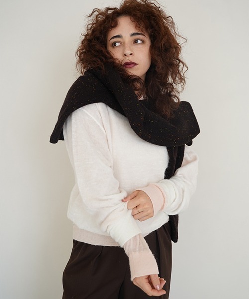 ニット セーター JERRYFISH SHEER MOHAIR KNIT PO レディース CREDONA ニット セーター JERRYFISH SHEER MOHAIR KNIT PO