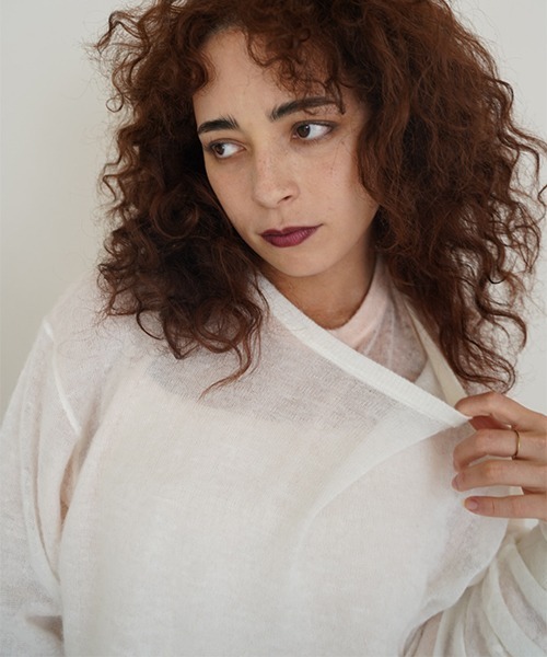 CREDONA ニット セーター JERRYFISH SHEER MOHAIR KNIT PO