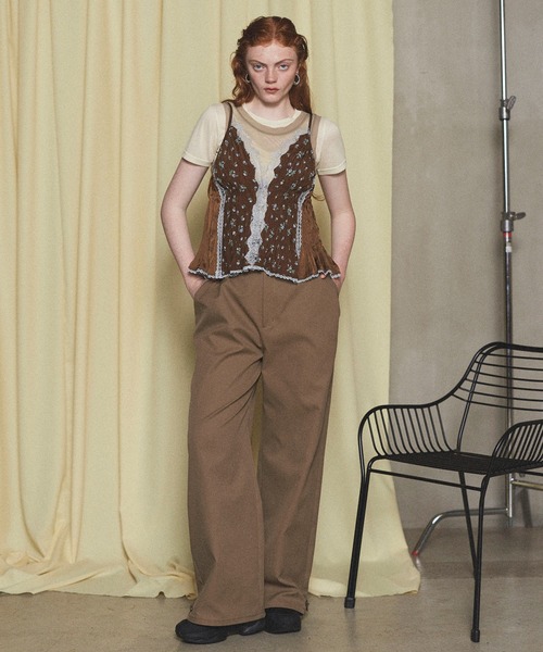 【美品】maisonmarelle ブラウス 36m Maison Marelle/ Blouse MARELLE | lisoro