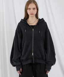 極美品 MHL ダブルジップパーカー L ネイビー 極美品 MHL ダブルジップパーカー L ネイビー