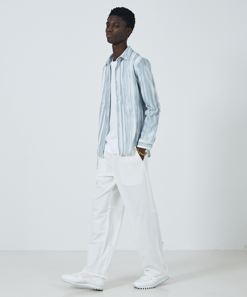 5351 POUR LES HOMMES シャツ 「25S/S」ブラッシュ ストライプ
