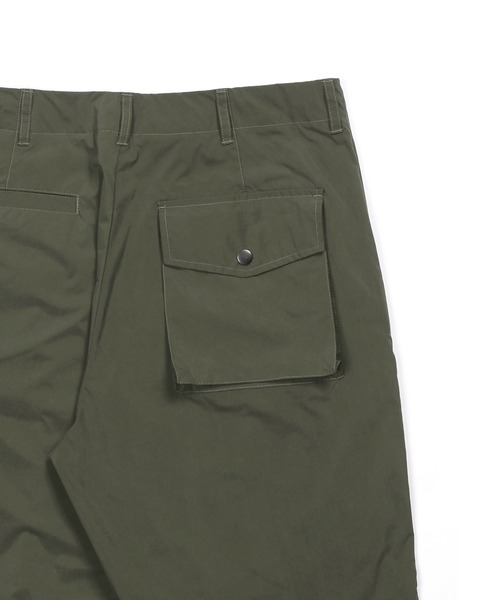 ENOF｜nylon pants 22AW カーキ セール】【ARMY TWILL】Nylon OX Cargo pants（カーゴパンツ