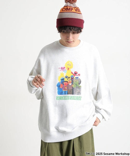 アロハコレクション　レイ　トレーナー　完売品 SALE】RVCA メンズ VA WORLD WIDE CR トレーナー 【2025年秋冬モデル】
