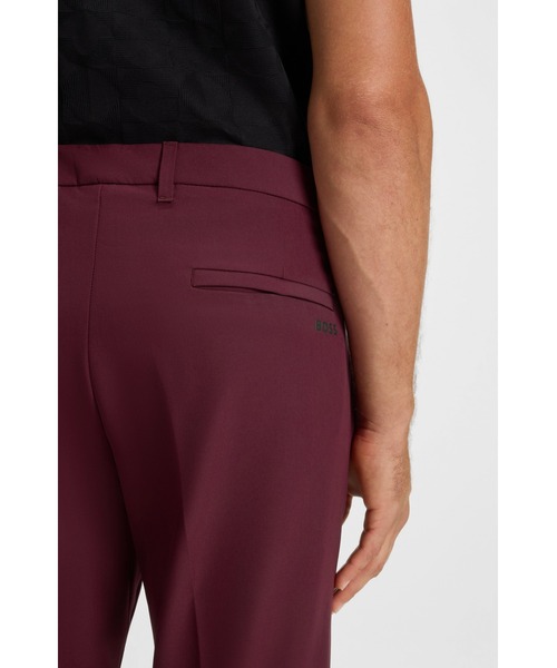 BOSS（HUGO BOSS） パンツ スリムフィットパンツ はっ水ストレッチ