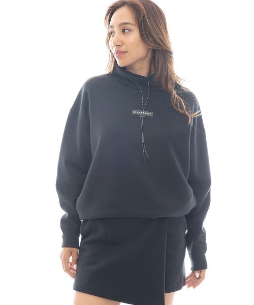 トレーナー スウェット BILLABONG レディース HIGH NECK SWEAT TOP  「2025年春夏モデル」/ビラボンハイネックスウェッ BILLABONG トレーナー スウェット レディース HIGH NECK SWEAT