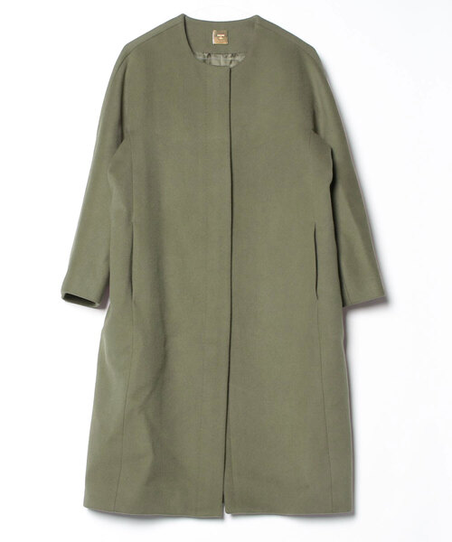 たに　MUSE de Deuxieme Classe コート MUSE de Deuxieme Classe 「MUSE classe」 ノーカラーコート