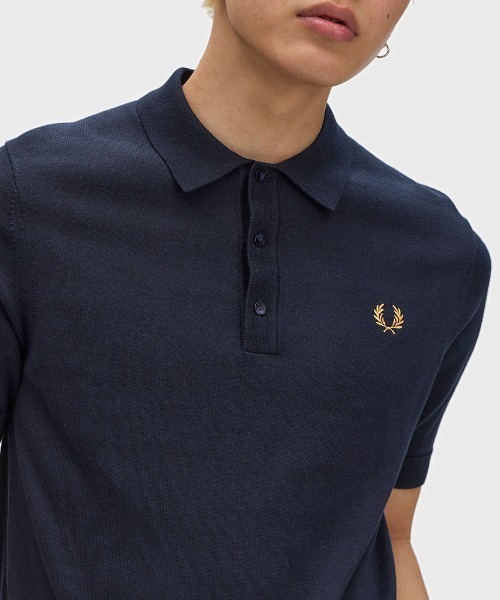 FRED PERRY（フレッドペリー） ポロシャツ 半袖 Cotton Knitted Polo