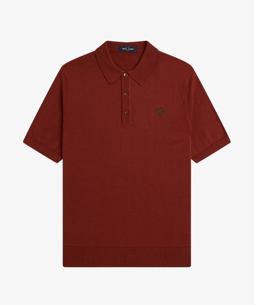 FRED PERRY（フレッドペリー） ポロシャツ 半袖 Cotton Knitted Polo