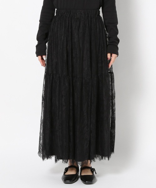 新品値下げ相談ください2026ss ローリーズファーム　レースボリュームスカート LOWRYS FARM｜レースボリュームスカート | Rakuten Fashion(楽天