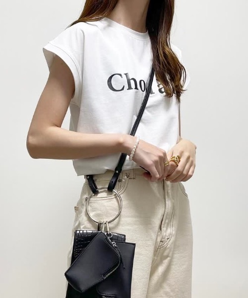 tシャツ フレンチスリーブロゴTシャツ レディース : ZOZOTOWN Yahoo!店