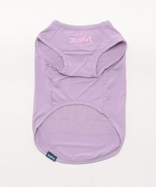 X-girl（エックスガール） 犬 服 X-girl/バリアスロゴメッシュタンク
