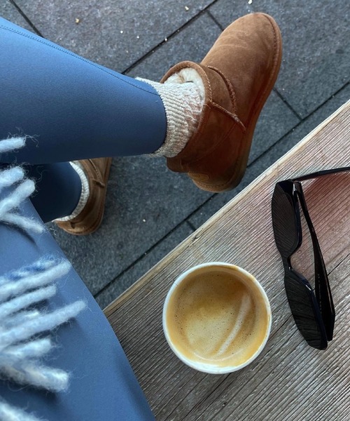 「EMU Australia」 ムートンブーツ 23.0cm ブラウン レディース_画像6