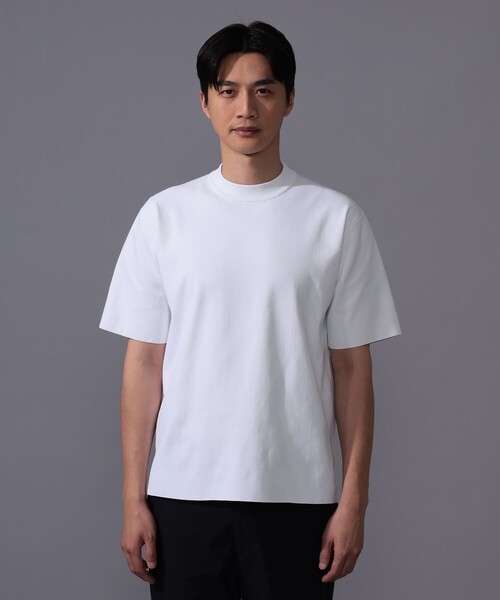 BEAMS GOLF tシャツ 「MEN」B.G.THREE / ALL-TIME モックネック ニット 
